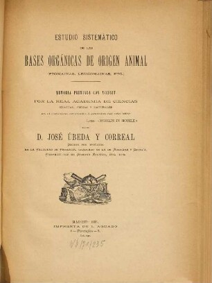 Memorias de la Real Academia de Ciencias Exactas, Físicas y Naturales de Madrid. 16. 1895