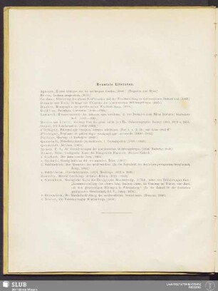 Benutzte Literatur