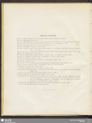Benutzte Literatur