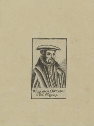 Bildnis des Wigandus Orthius