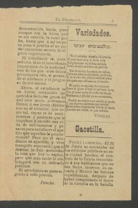 Fecha luminosa.