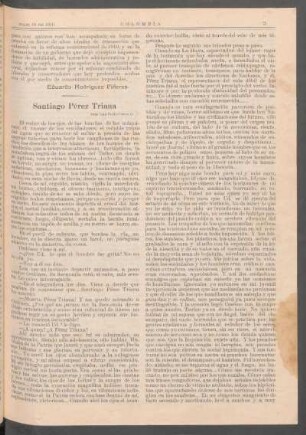 Santiago Pérez Triana : Para Juan Pablo Gómez O.