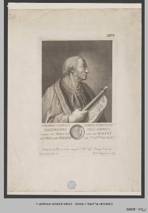 Porträt des Amerigo Vespucci