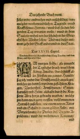 Das XXVII. Capitel.