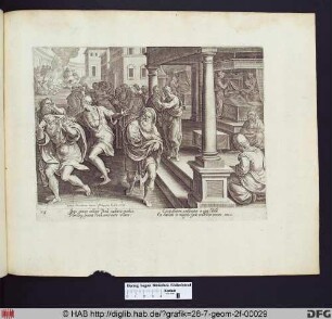 Der heilige Paulus und die Exorzisten in Ephesus.