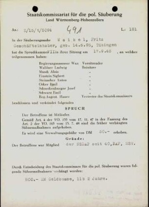 Waibel, Fritz