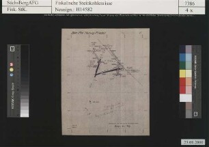 Morgenstern, Gewerkschaft, Reinsdorf, Betriebsabteilung Florentin Kästner, Zachkohlenflöz, Blatteinteilung der Urrisse