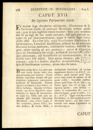 Caput XVII. De legitima Patronorum tutela