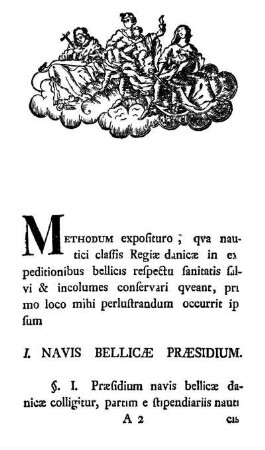 I. Navis Bellicæ Præsidium