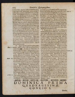 Dominica Prima Quadragesimae