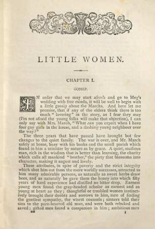 Little women. [2], Little women married