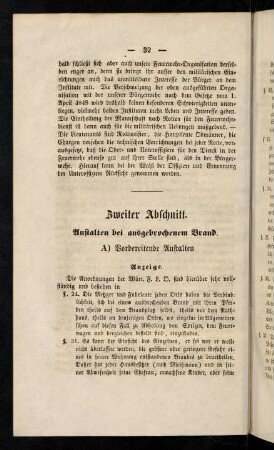 32-41, A) Vorbereitende Anstalten
