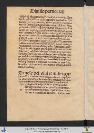 Divisio particularum.