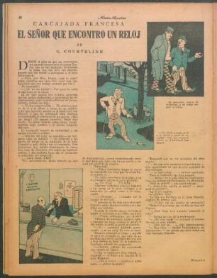 El señor que encontro un reloj : Carcajada francesa