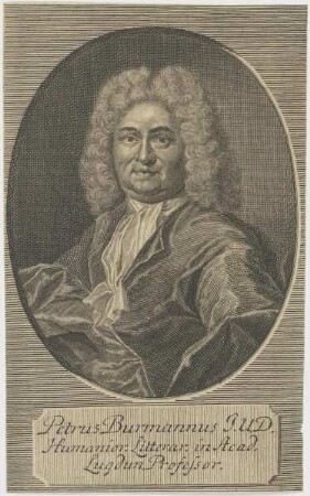 Bildnis des Petrus Burmannus