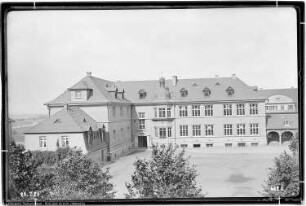 Rössen, Kolonie, Schule, Außenansicht