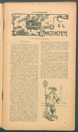 El anacronópete - (Continuación) : PBT novelesco