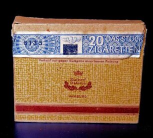 Zigarettenmarke Astor Waldorf Astoria - Echt Orient No. 5