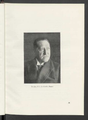 Dr.-Ing. E. h. de Grahl, Baurat