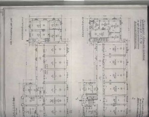Grundrisse: Untergeschoss und Erdgeschoss 1:100