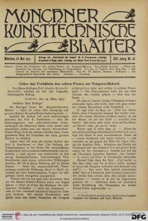 Nr. 18 (28. Mai 1917)