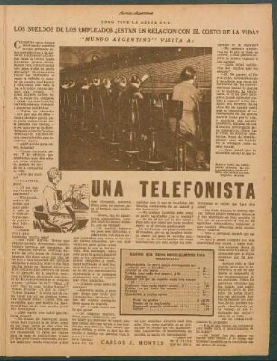 Los sueldos de los empleados ¿Estan en relación con el costo de la vida? : Como vive la gente útil