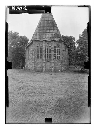 Güstrow. Gertrudenkirchhof. Gertrudenkapelle (1401/1515). Ansicht von Osten