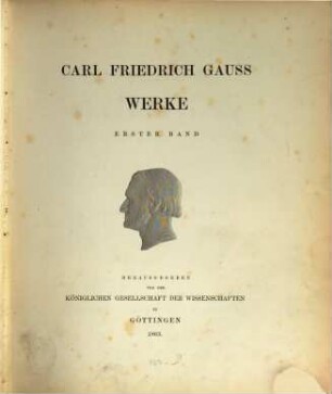 Werke, 1. Disquisitiones arithmeticae