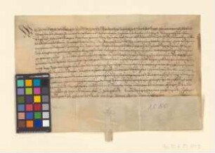 Bestätigung Johann Georgs, Markgraf von Brandenburg, zur 3-jährigen Verlängerung der Obligation über 2000 Taler Wilbrandt's von Stockheim (siehe Rep. 23A Kurmärkische Stände Nr. O.916).