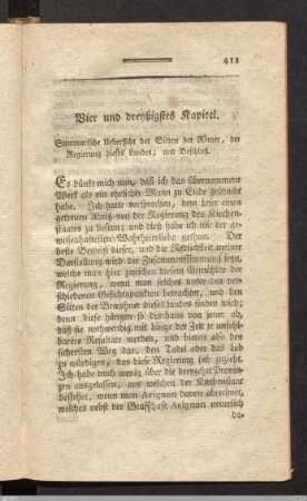 Vier und dreyßigstes Kapitel.