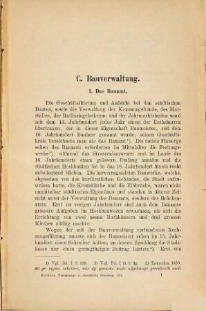 Verfassungs- und Verwaltungsgeschichte der Stadt Dresden, 3. Verwaltungsgeschichte der Stadt Dresden ; Abt. 2