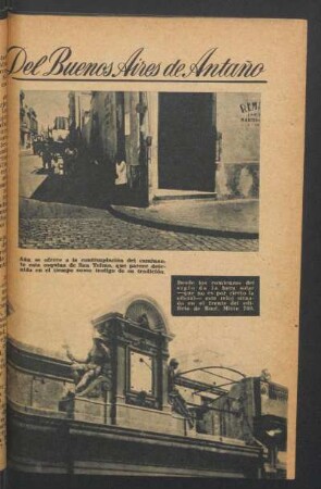 Del Buenos Aires de antaño - [Ilustración]