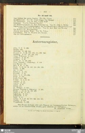 Autorenregister