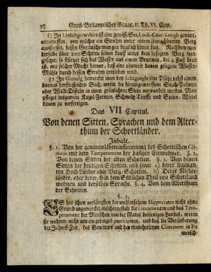 Das VII. Capitul.