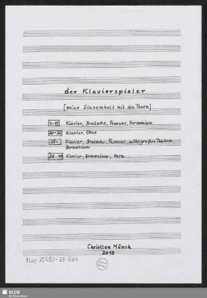 Der Klavierspieler - Mus.15480-ZZ-564 : instr (7)