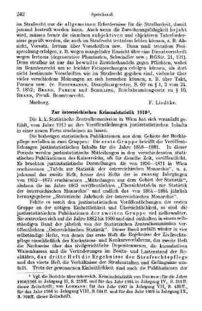 242-246, Zur österreichischen Kriminalstatistik 1910