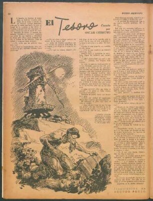 El tesoro : Cuento por Oscar Cerruto