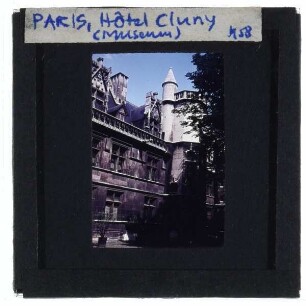 Paris, Musée national du Moyen Âge / Musée de Cluny,Paris, Hôtel de Cluny
