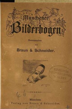 Münchener Bilderbogen. 1893, [1893]