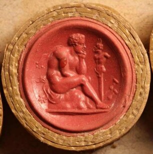 Sitzender Marsyas