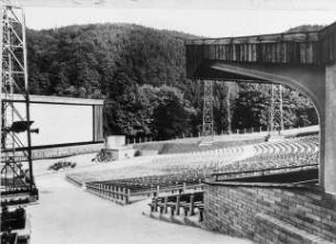 Karlovy Vary / Karlsbad, Freilichtkino der Internationalen Filmfestspiele