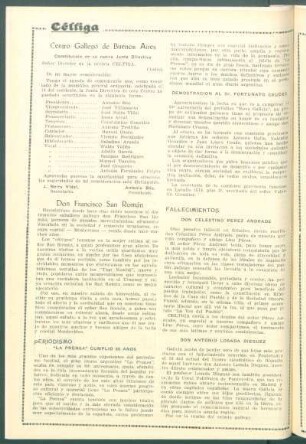 Periodismo : "La Prensa" cumplió 60 años [y] Demostración al Sr. Fortunato Cruces