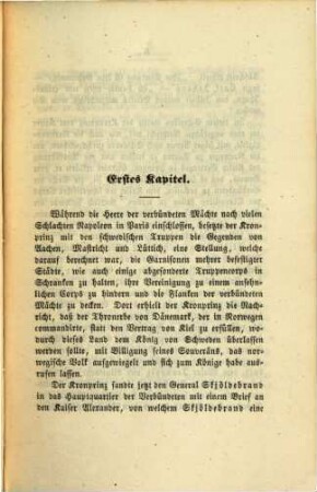 Carl Johann und die Schweden : histor. Skizzen. 2