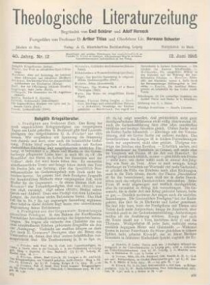 266-267 [Rezension] Kirmß, Paul, Seid männlich und seid stark. 12 Kriegspredigten