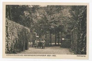 Fotopostkarte des Königstädtischen Reformrealgymnasiums