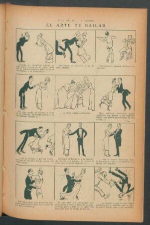 El arte de bailar - [Cómic] : Vida social ... y anexos