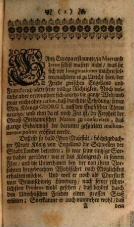 Das aufgeschlossene Kabinett derer Großbritanischen Geheimnisse