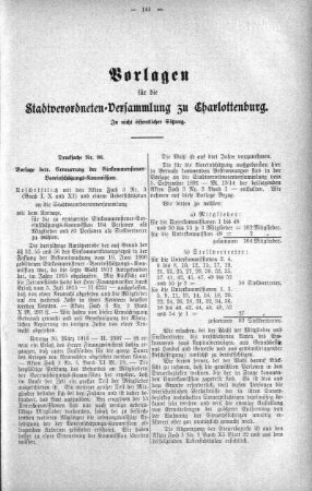 In nicht öffentlicher Sitzung., 04. Oktober 1916
