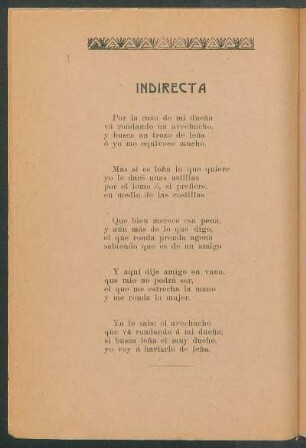 Indirecta