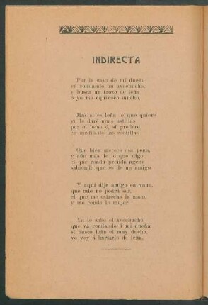 Indirecta